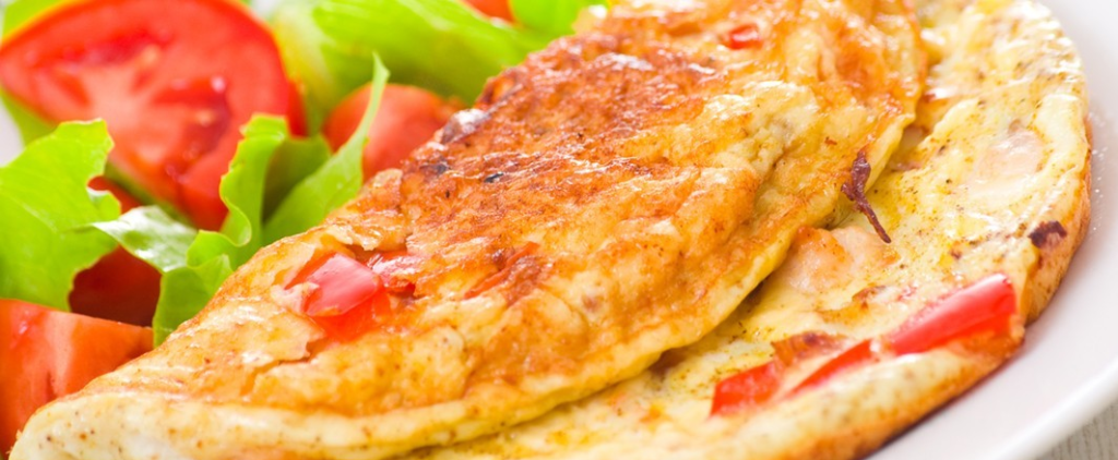Omelette-Tomato