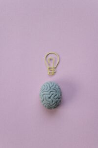 brain and light bulb